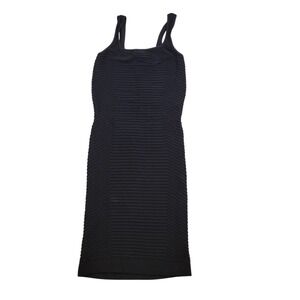NWT BCBG Generation Little Black Tank Stretch Dress XS Small Open Cutout‎ Back